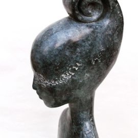 Âme double (Détail) - 2005, bronze, 65 cm